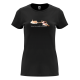 Tricou maneca scurta personalizat pentru femei Model 1